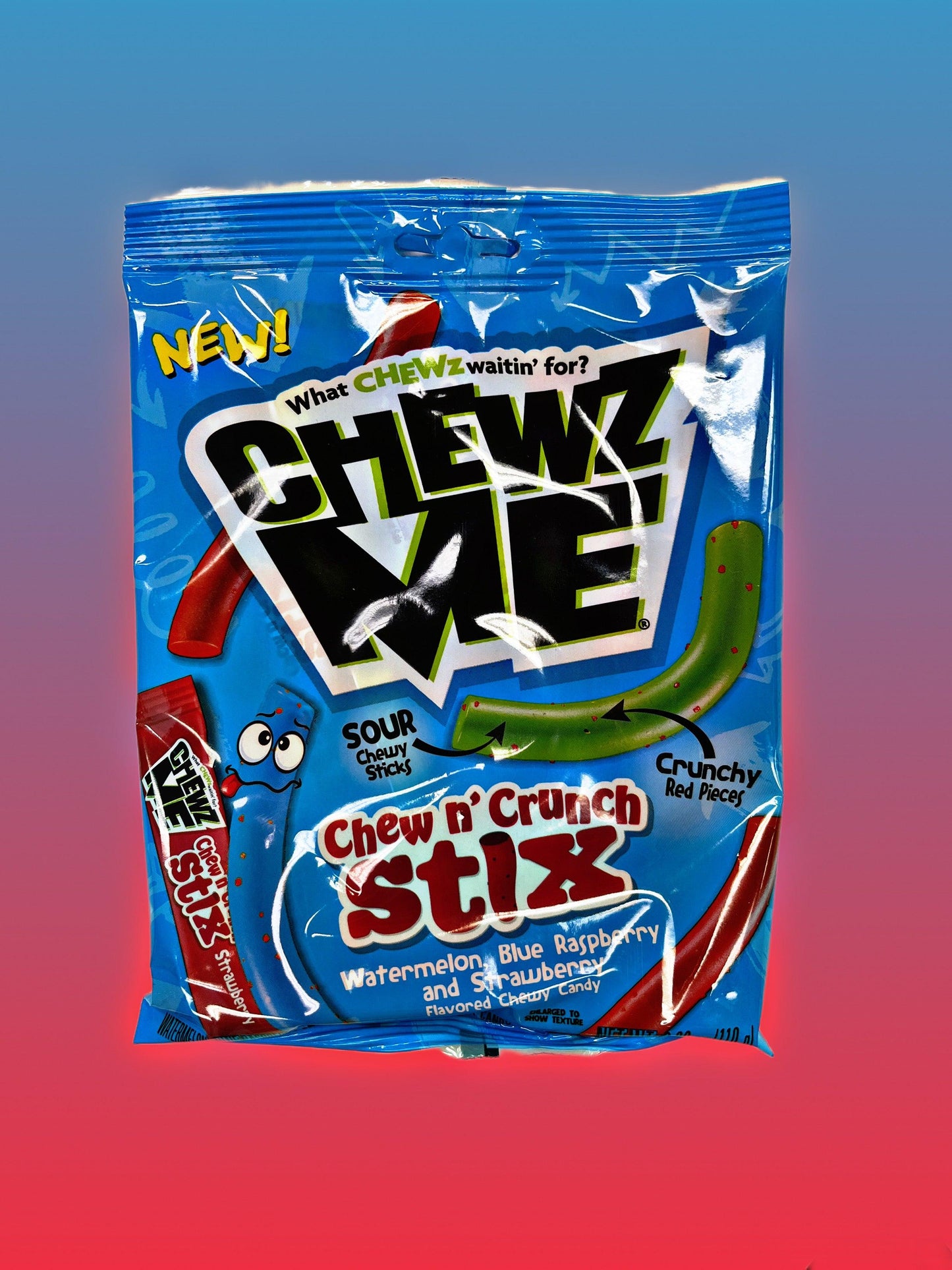 Chewz Me Chew N Crunch Stix 110G - Extreme Snacks