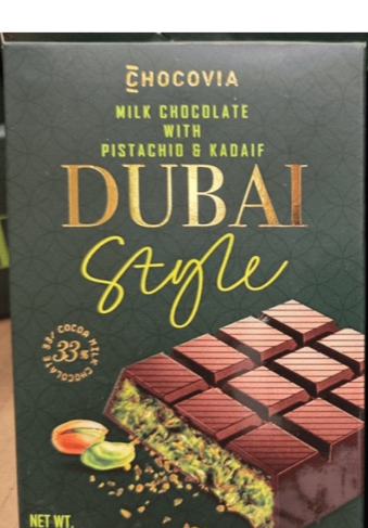 Chocovia Dubai pistachio kadaif chocolate 100g image 1