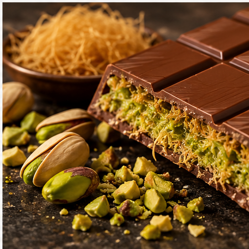 Chocovia Dubai pistachio kadaif chocolate 100g image 6