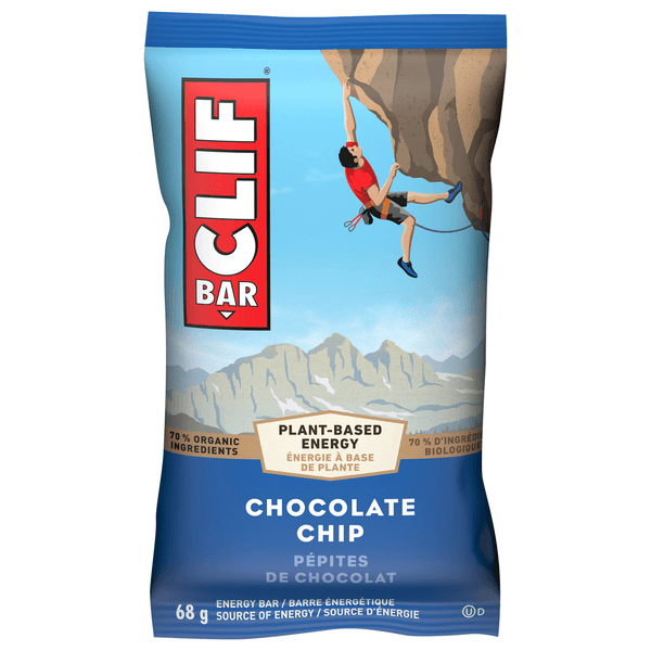 Clif bar Chocolate Chip Energy Bar - Extreme Snacks