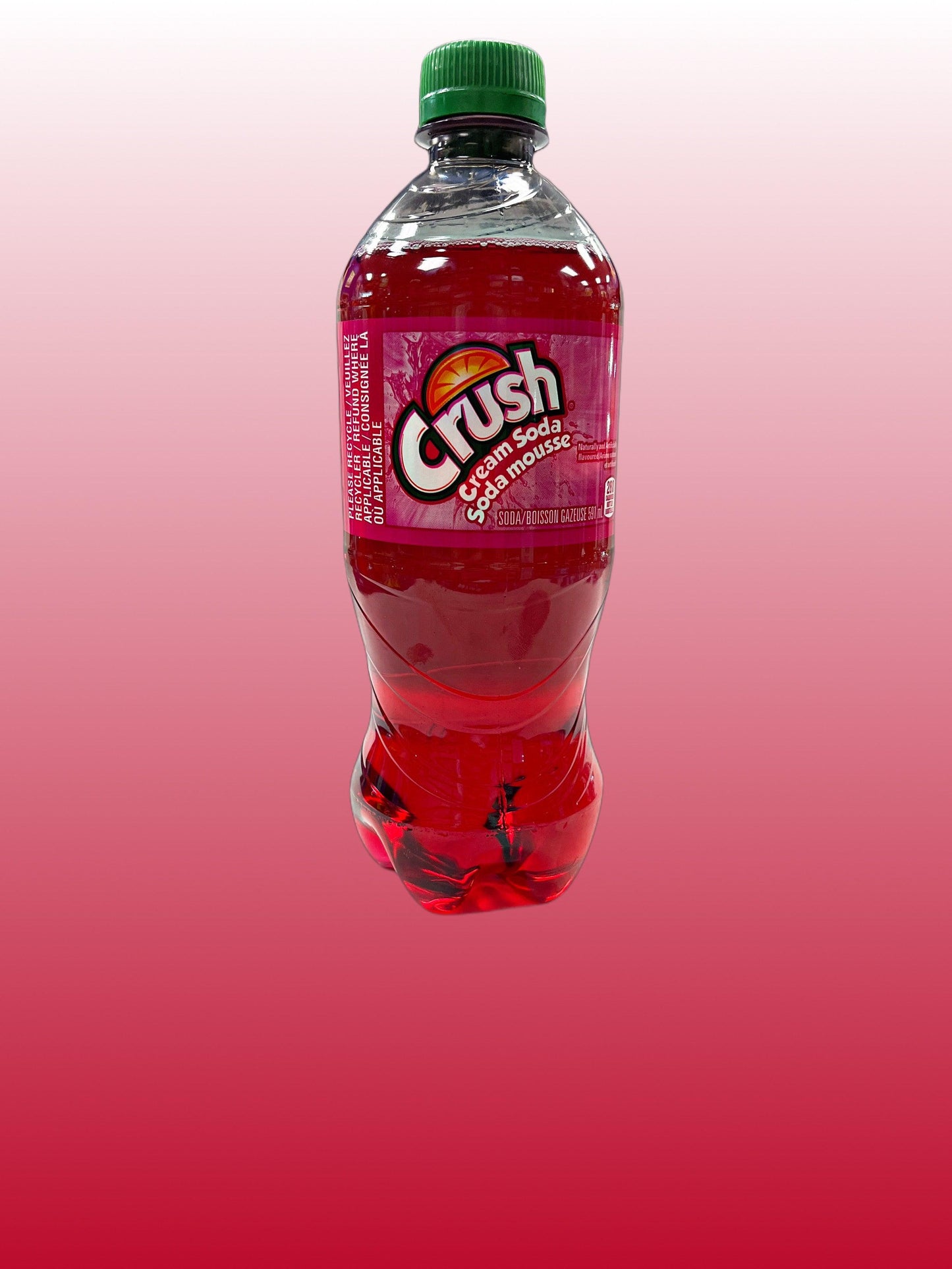 Crush Cream Soda Bottle 591ML Canada Edition - Extreme Snacks