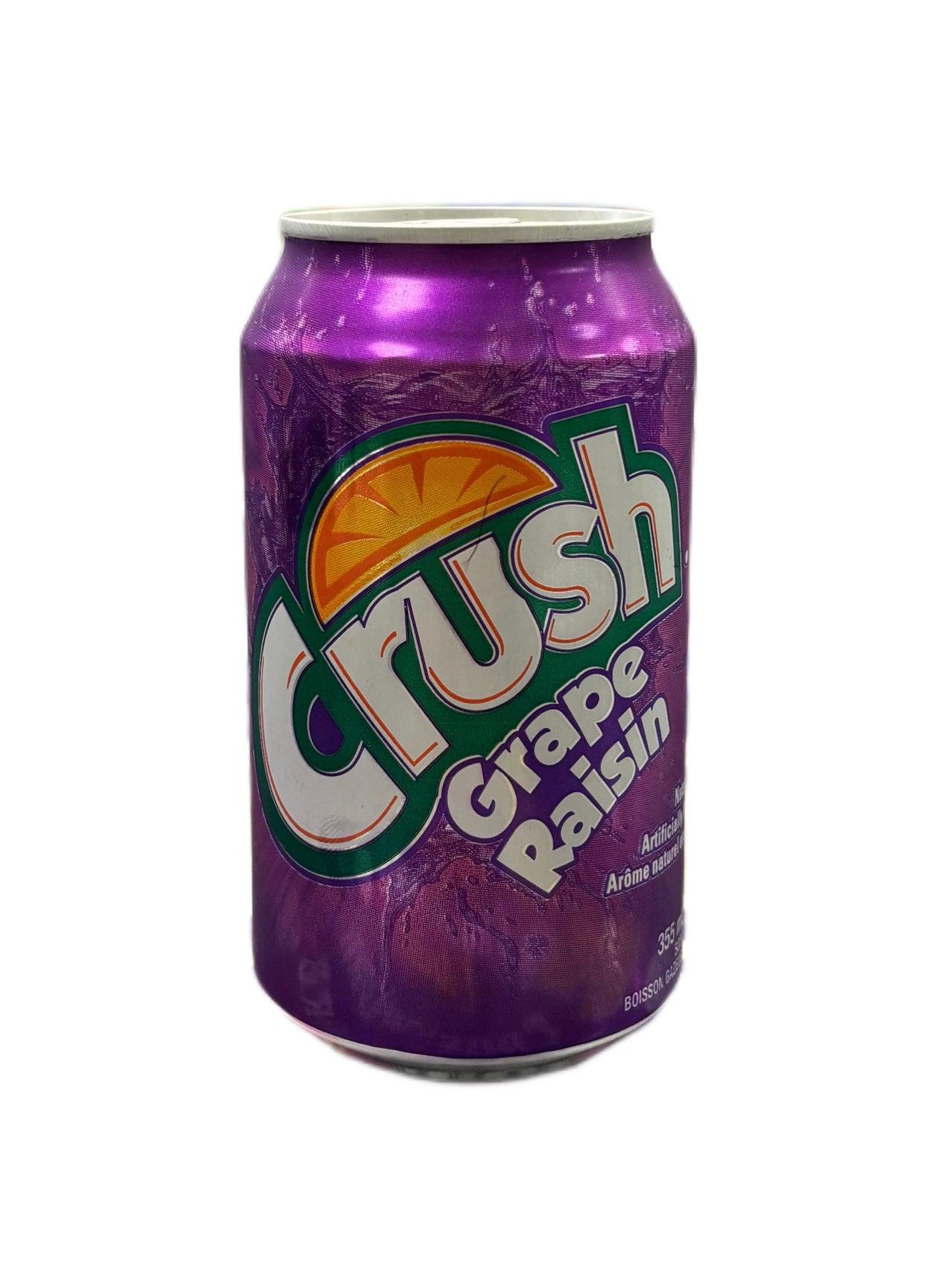 Crush Grape Soda Can 355ML - Canada Edition