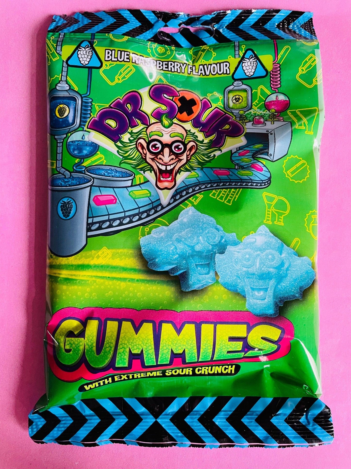 Dr. Sour Gummies - Blue Raspberry 200G - Extreme Snacks
