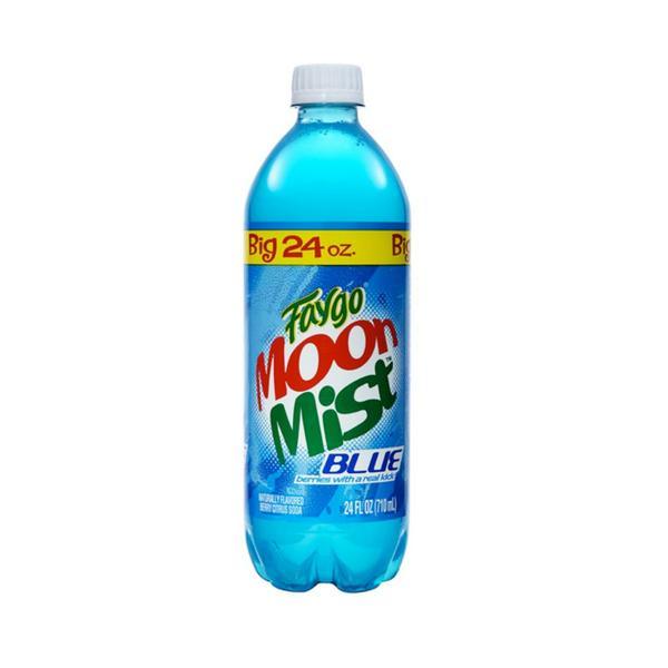 Faygo Moon Mist Blue Berries Soda 710mL - Extreme Snacks