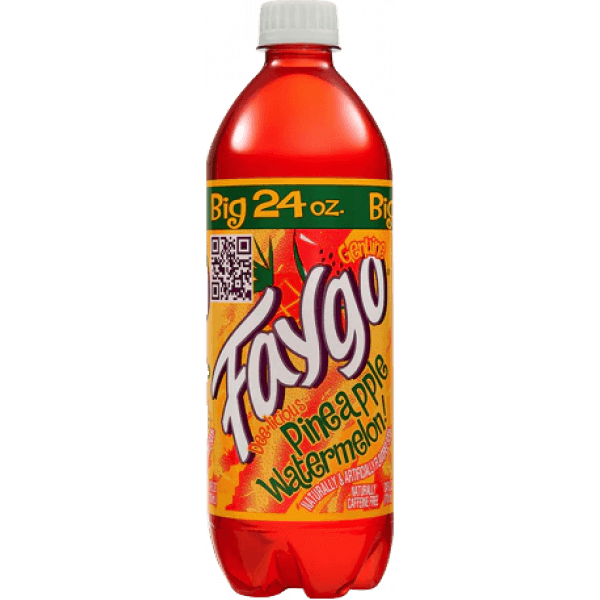 Faygo Pineapple Watermelon Drink 710mL - Extreme Snacks