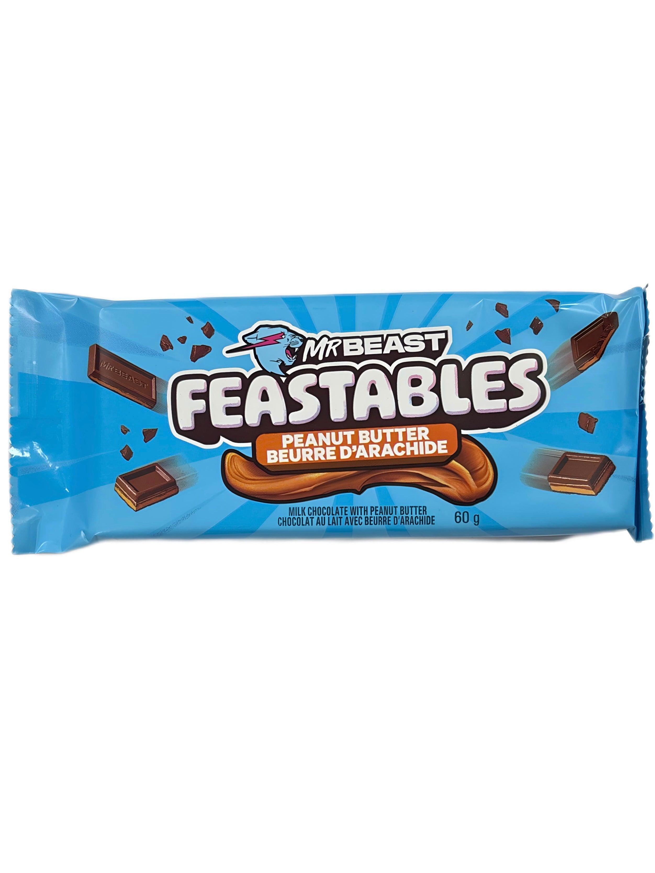 Feastables Mr.Beast Peanut Butter Chocolate 60G