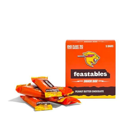 Feastables Mr. Beast Peanut Butter Chocolate Snack Bar - Extreme Snacks