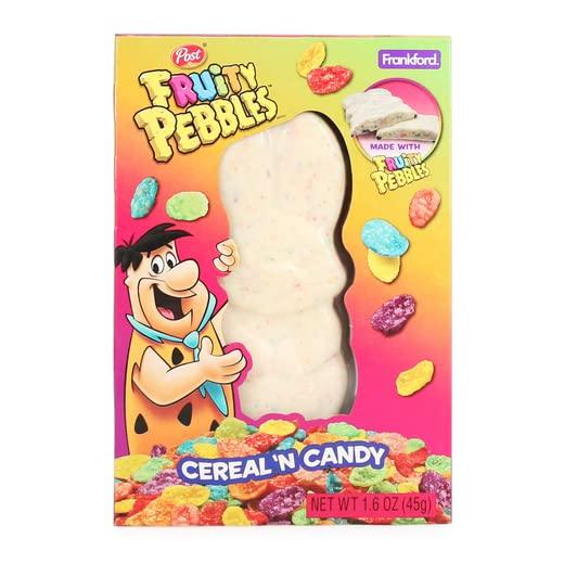 Fruity Pebbles Cereal 'N Candy Easter Bunny - Extreme Snacks