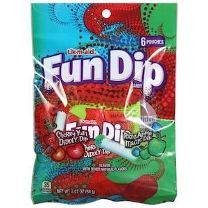 First Pouch Dip Fun Dip Candy - 6 Pack Pouch | Sweet & Tangy