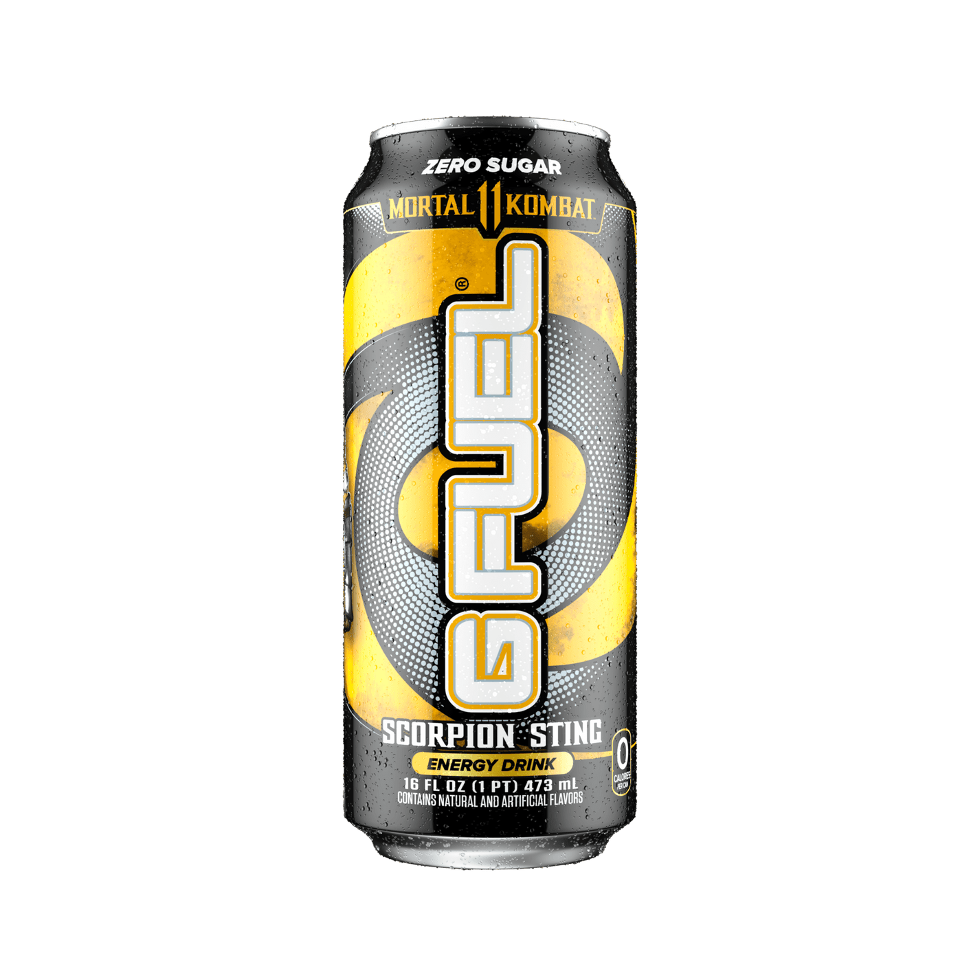 G Fuel Energy Drink Mortal Kombat Scorpion Sting Mango