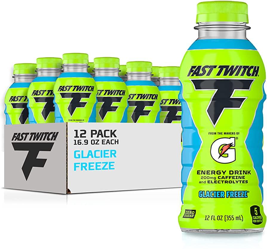 Gatorade Fast Twitch Energy Drink Glacier Freeze - Extreme Snacks