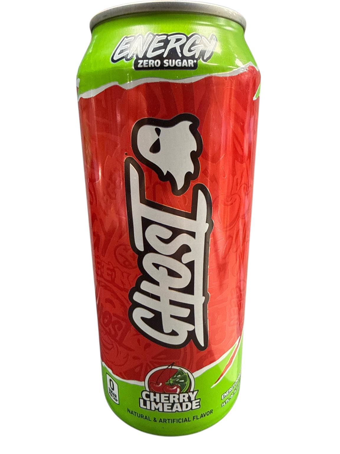 Ghost Cherry Limeade International Edition front can