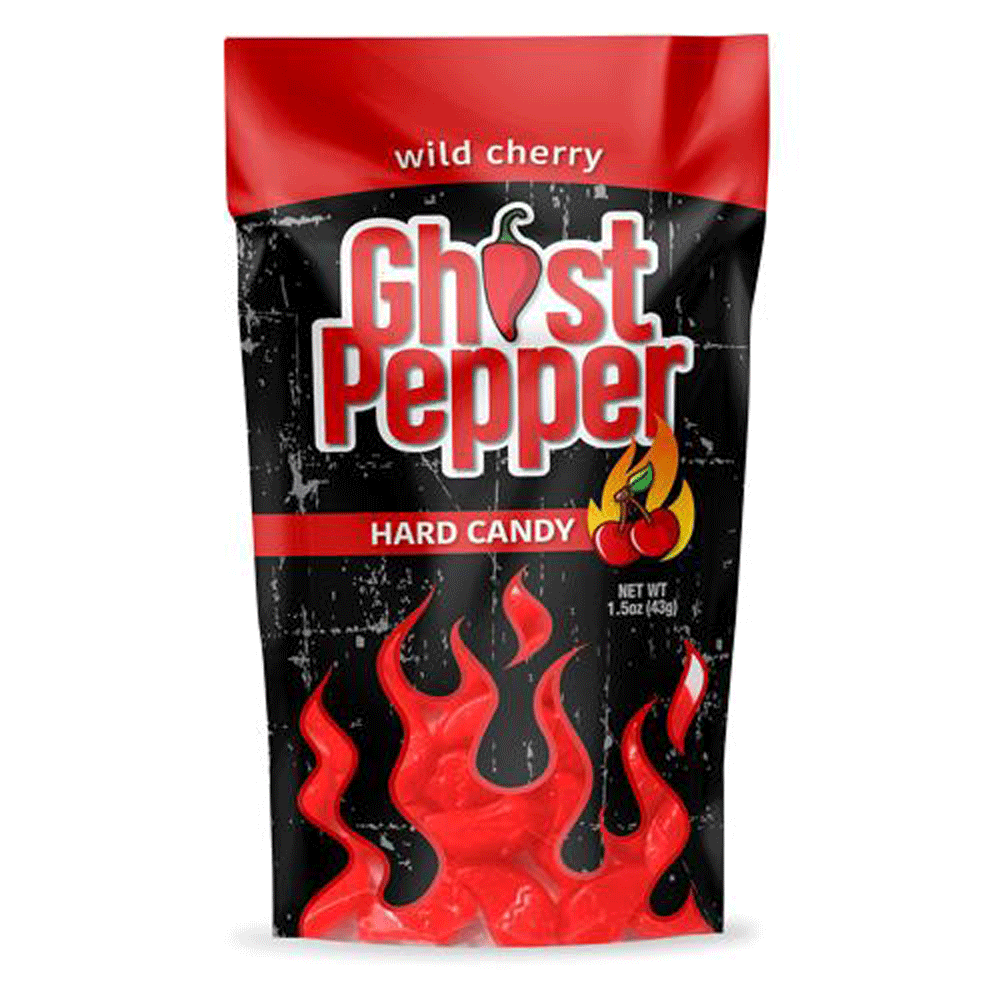 Ghost Pepper Wild Cherry Hard Candy - 36 g - Extreme Snacks