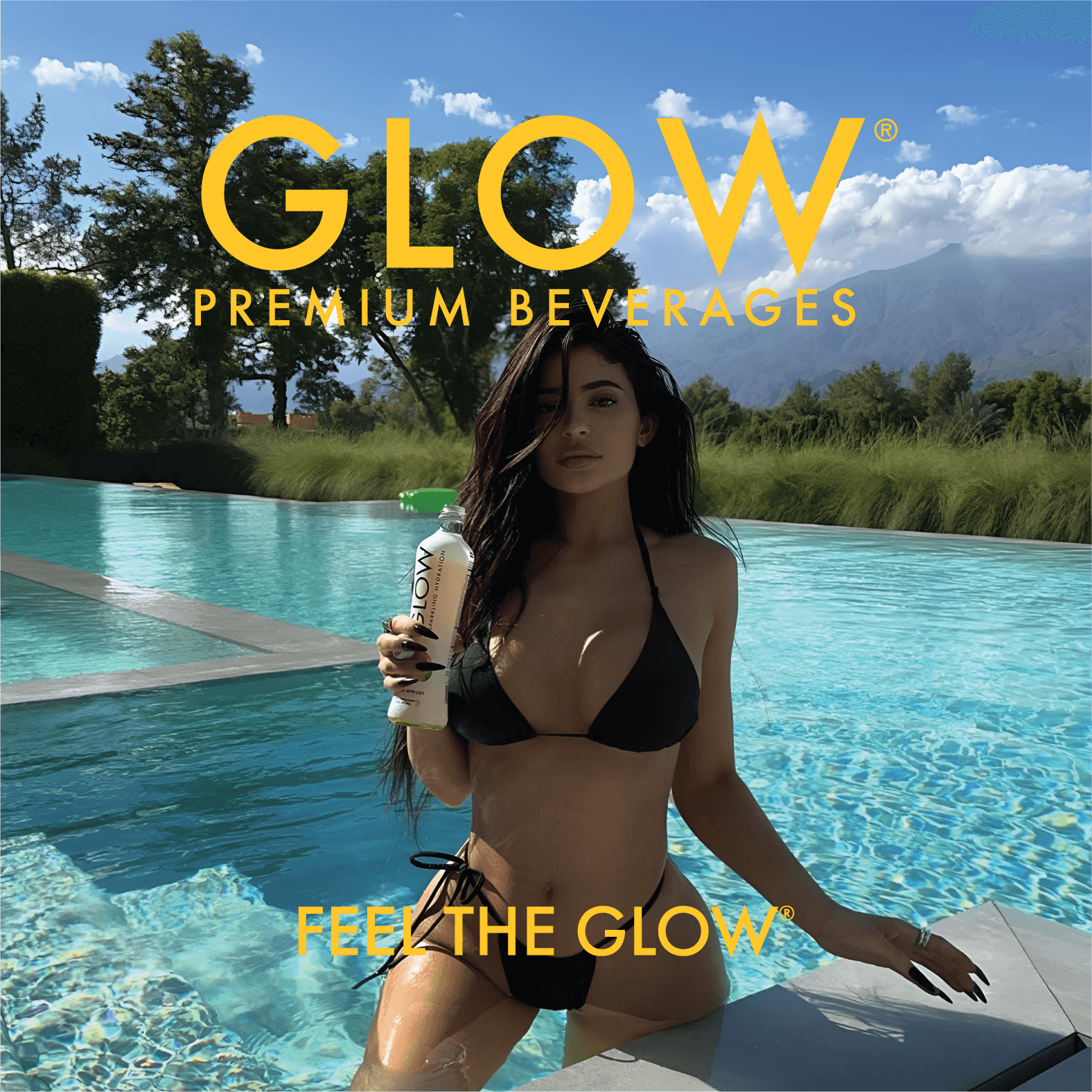 GLOW Sparkling Energy Kylie Jenner Exclusive - Mango Apricot - Extreme Snacks