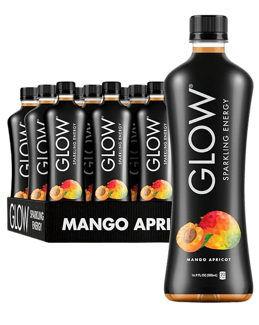 GLOW Sparkling Energy Kylie Jenner Exclusive - Mango Apricot - Extreme Snacks