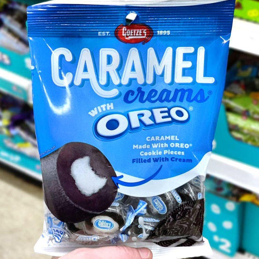 Goetze's Oreo Caramel Creams Peg Bag - Extreme Snacks