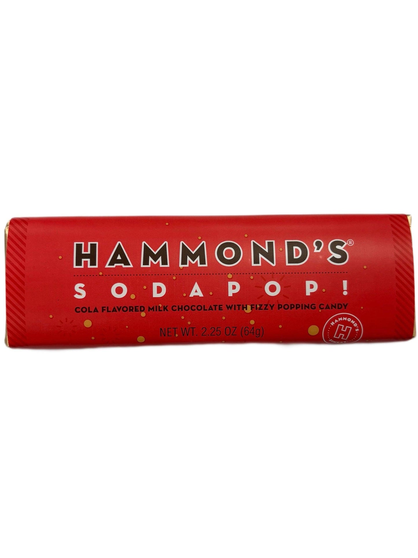 Hammond's Soda Pop! Chocolate Bar 64G - Extreme Snacks