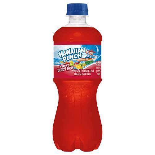 Hawaiian Punch Fruit Juicy Red Bottle - 20OZ - Extreme Snacks