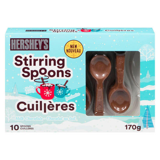 Hershey Milk Chocolate Stirring Spoons, 10-pk - Extreme Snacks