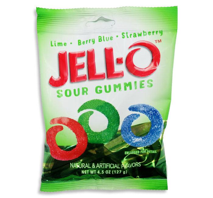 Jello Sour Gummy Candy Bag - Extreme Snacks