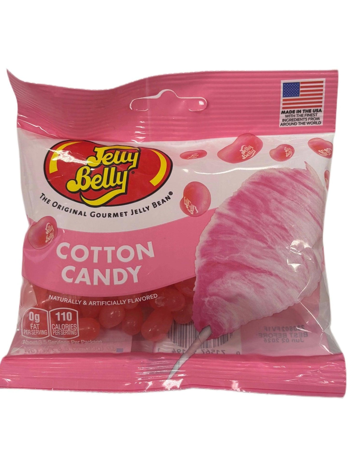 Jelly Belly Cotton Candy 3.5 OZ - Extreme Snacks