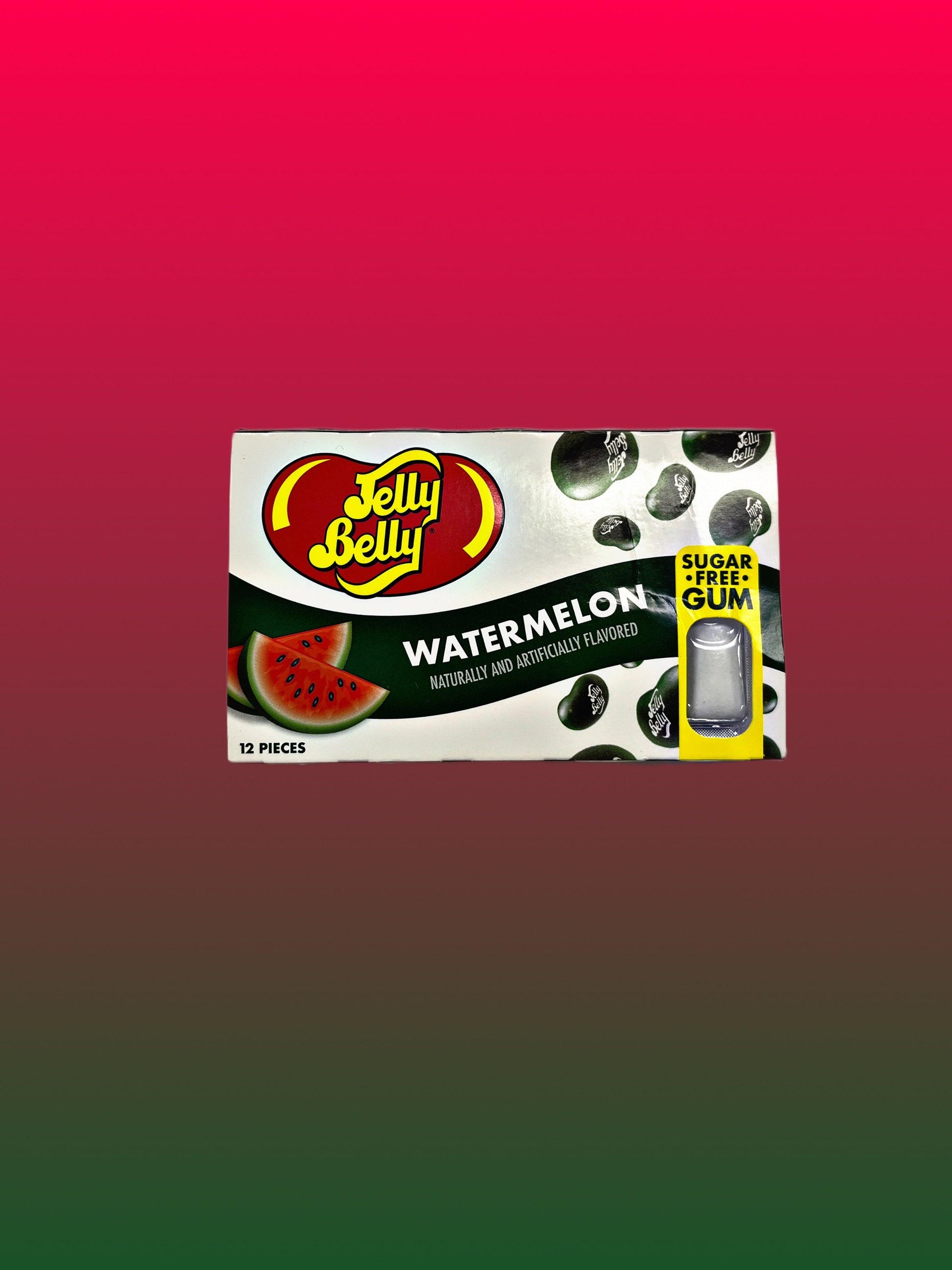 Jelly Belly Watermelon Sugar Free Gum - Extreme Snacks