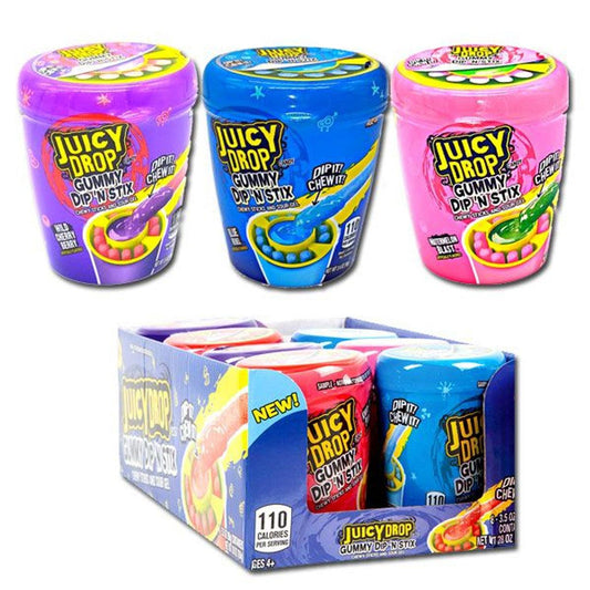 Juicy Drop Gummy Dip 'N Stix - Extreme Snacks