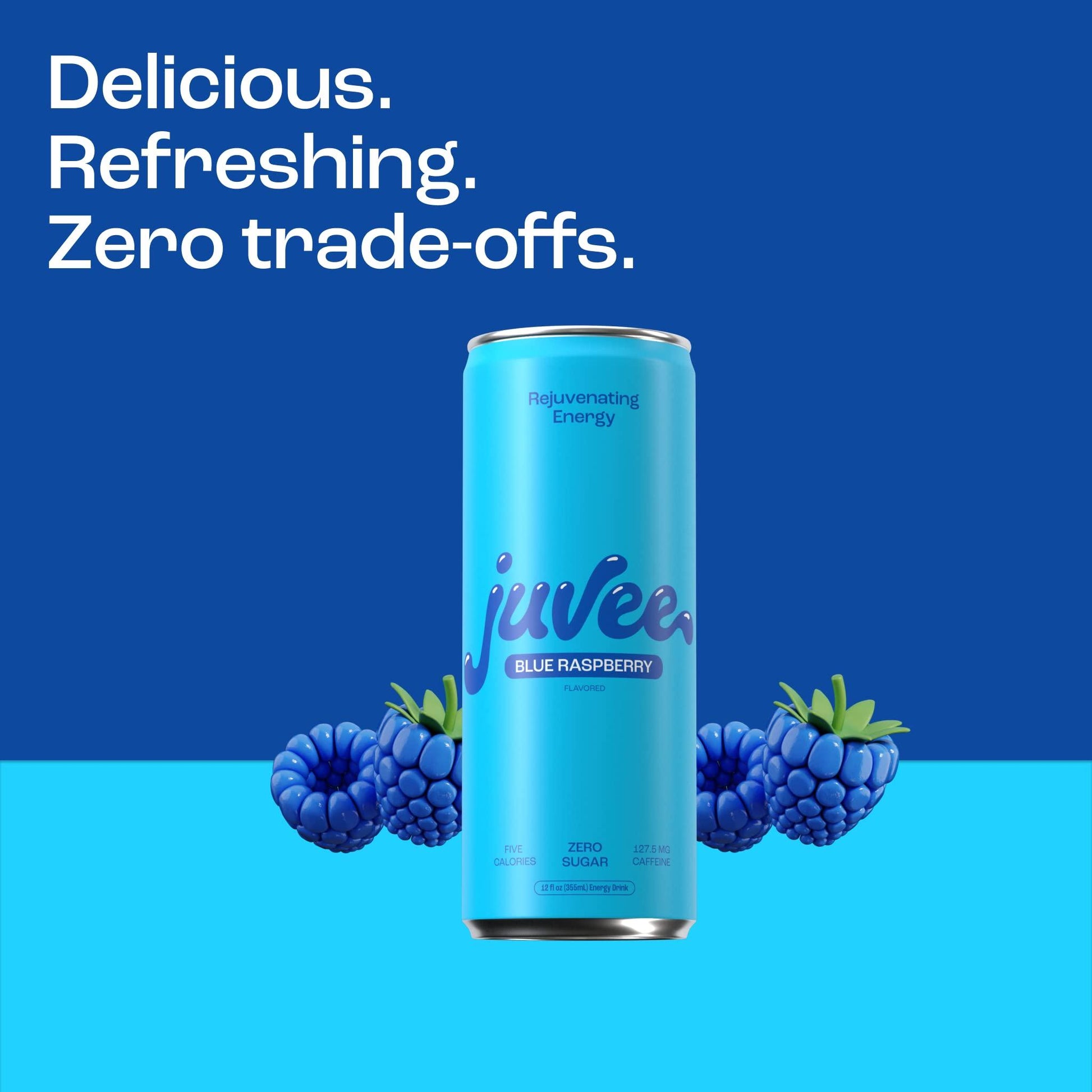 Juvee Rejuvenating Energy Drink - Blue Raspberry
