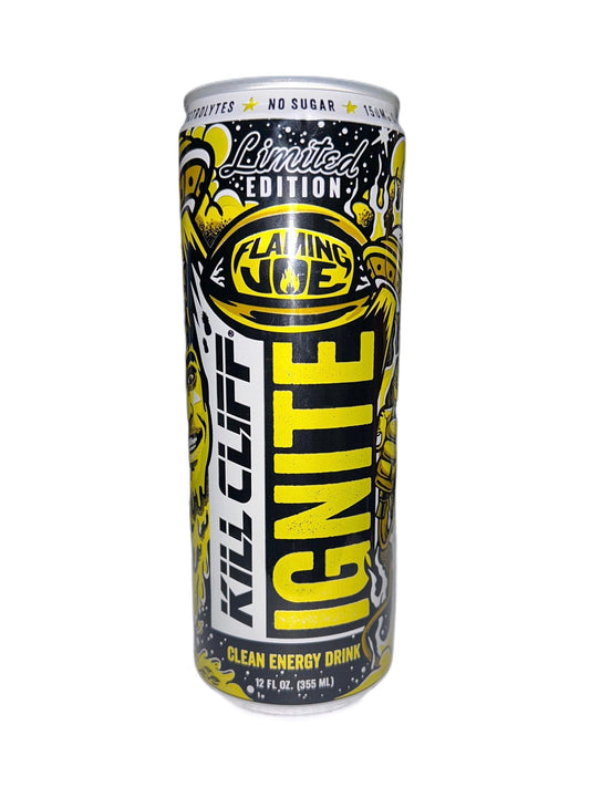 Kill Cliff Ignite Flaming Joe Energy Drink - Joe Rogan - Extreme Snacks