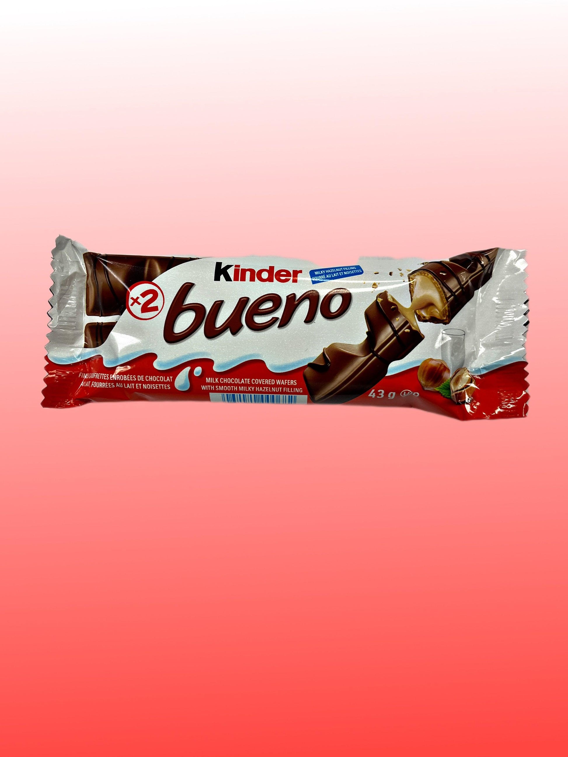 Kinder Bueno Milk Chocolate 43G Canada Edition