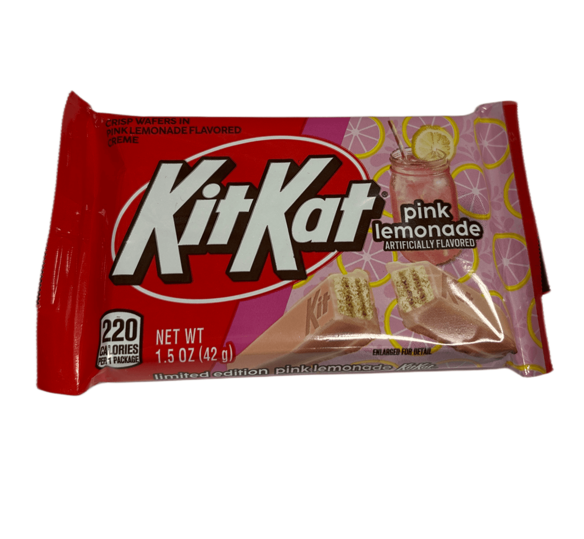 Kit Kat Pink Lemonade Chocolate Bar 1.5OZ - Extreme Snacks