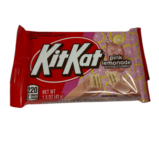 Kit Kat Pink Lemonade Chocolate Bar 1.5OZ - Extreme Snacks