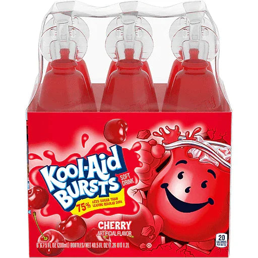 Kool-Aid Bursts Cherry 6 Pk