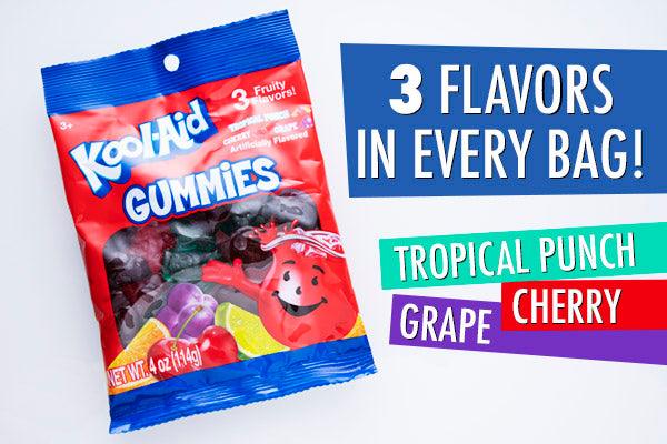 Kool-Aid Gummies Bag- 114g - Extreme Snacks