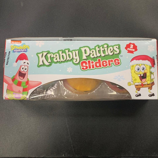 Krabby Patties Sliders Christmas - 3 Pack - Extreme Snacks