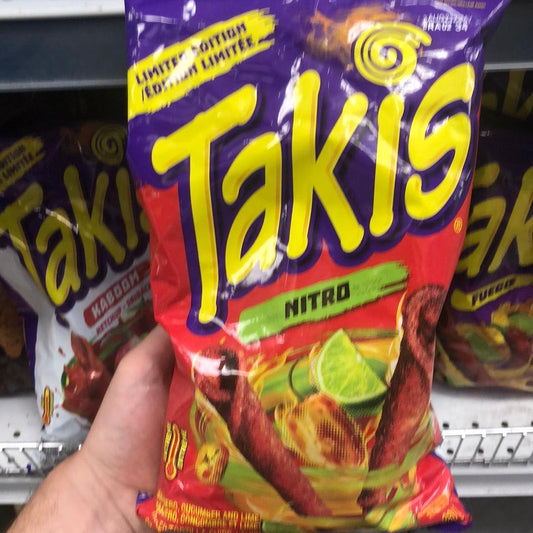 Limited Edition Takis Nitro - 280G - Extreme Snacks