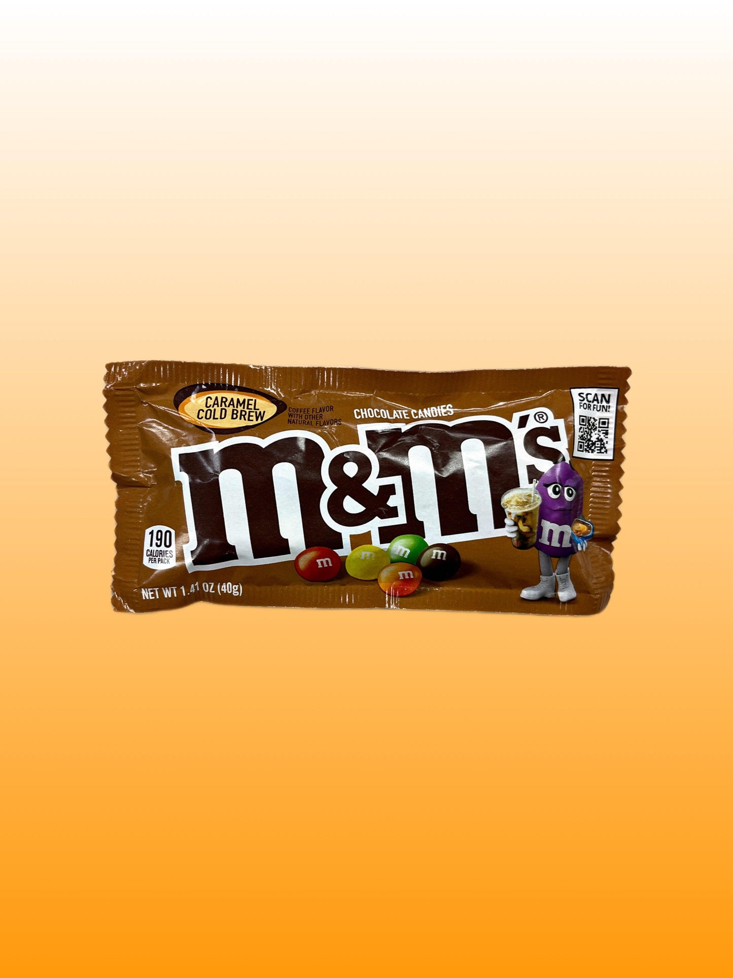 M&M Caramel Cold Brew Chocolate Candies 40G - Extreme Snacks