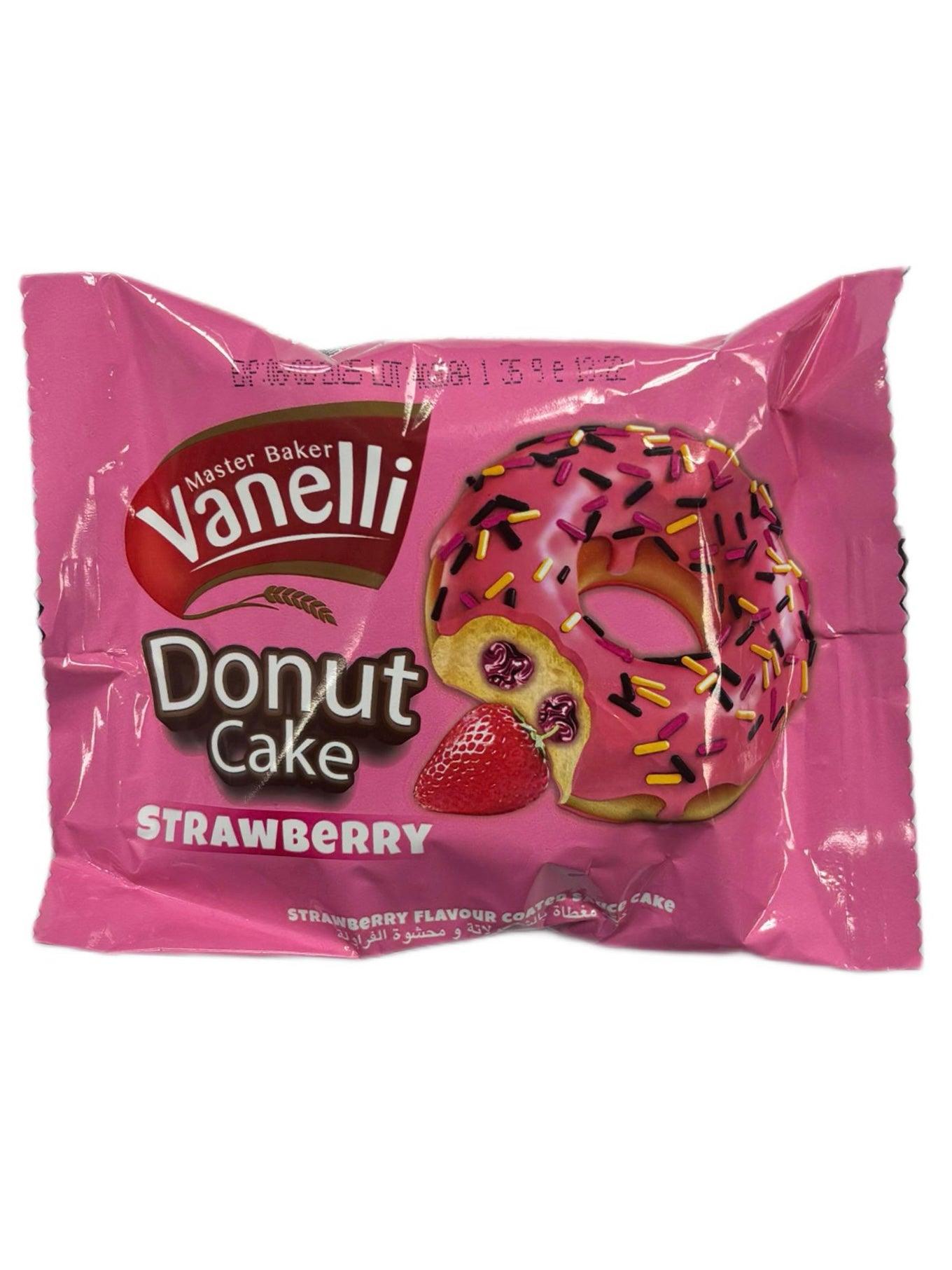 Master Baker Donut Cake Strawberry 50G - Extreme Snacks