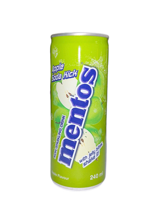 Mentos Apple Soda Kick Drink 8.11OZ - Extreme Snacks