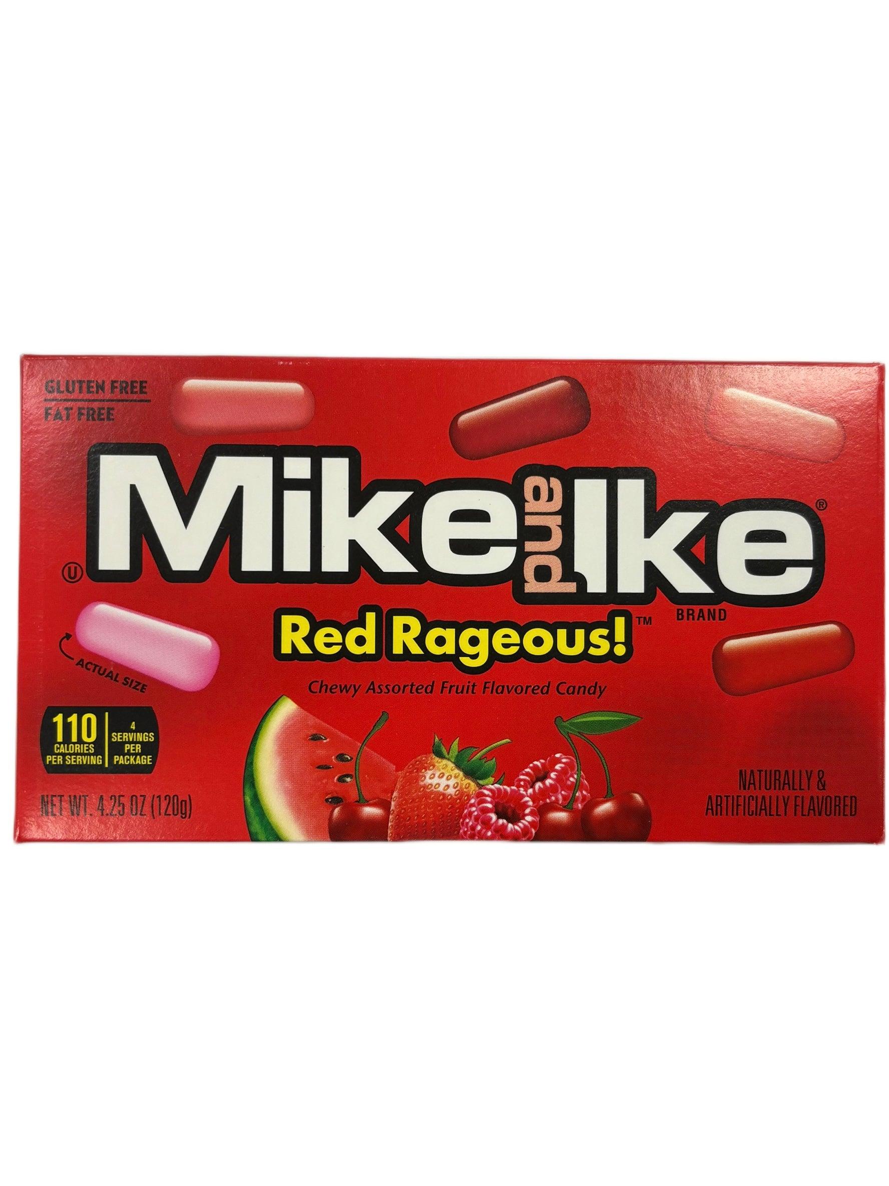 Mike and Ike Red Rageous! 4.25OZ - Extreme Snacks