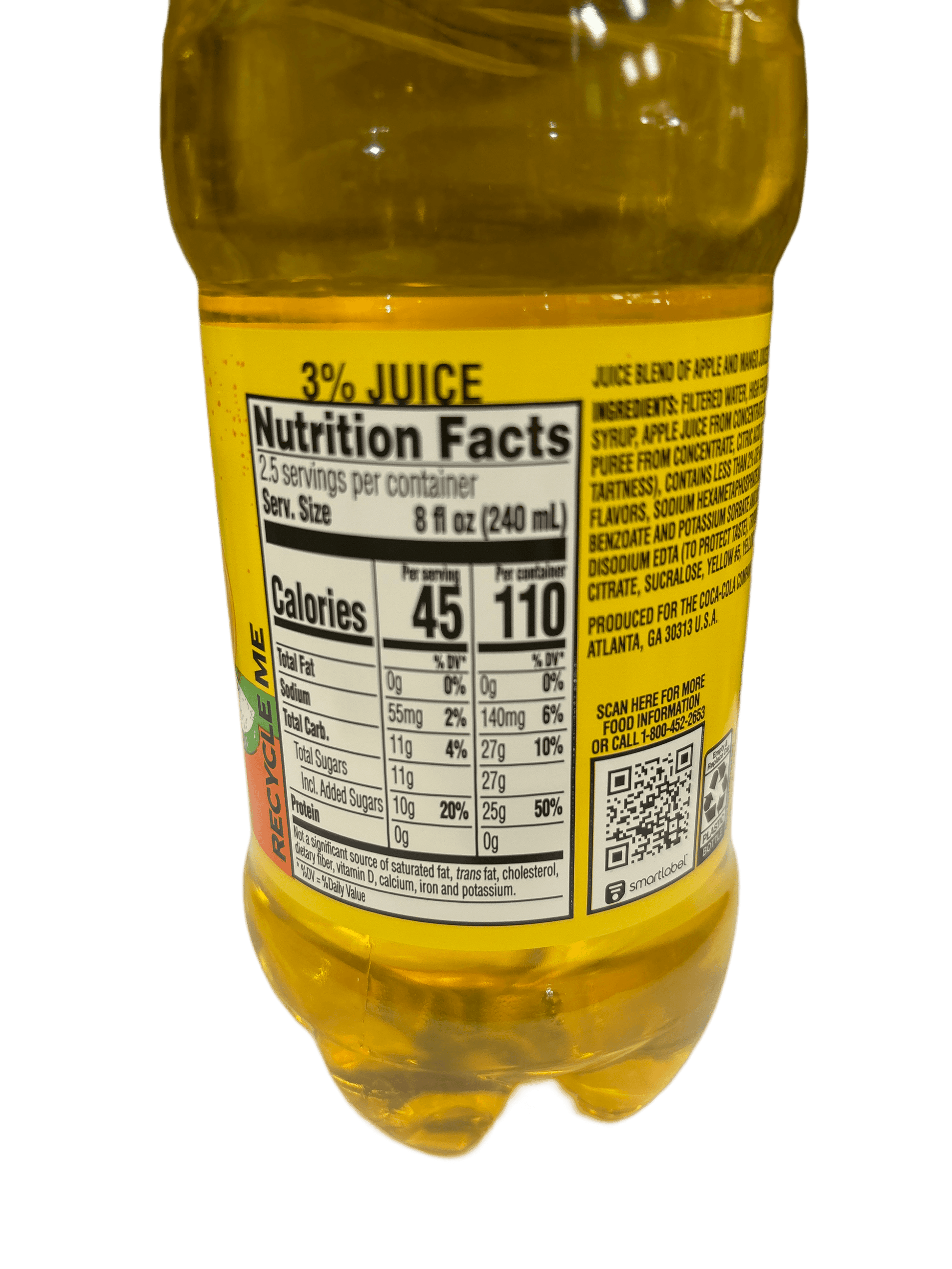 Minute Maid Acuas Frescas Mango Juice 591ML - Extreme Snacks