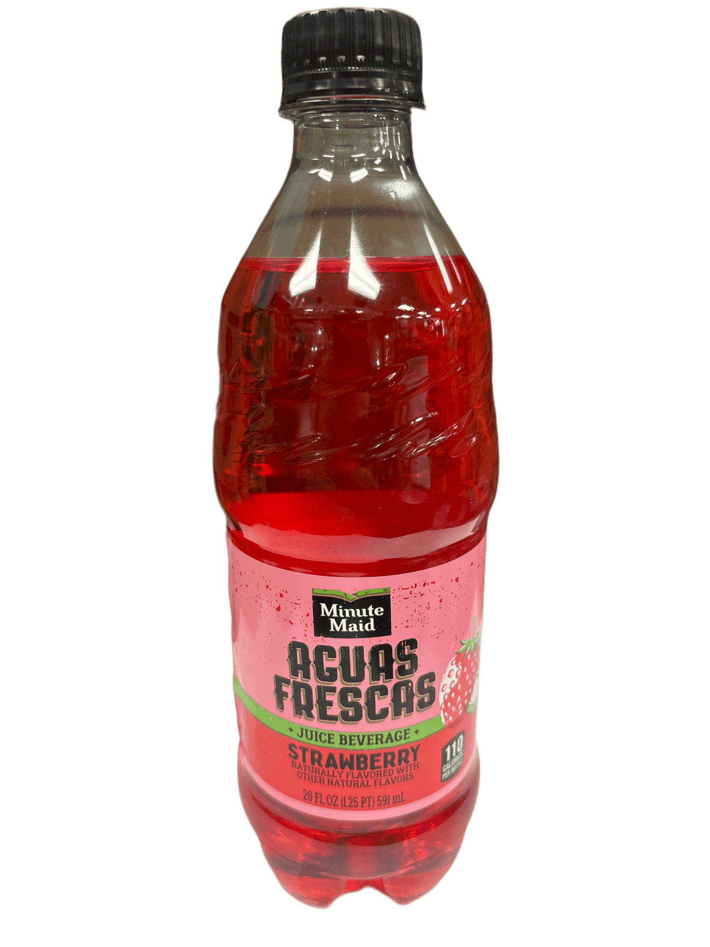 Minute Maid Acuas Frescas Strawberry 591ML - Extreme Snacks