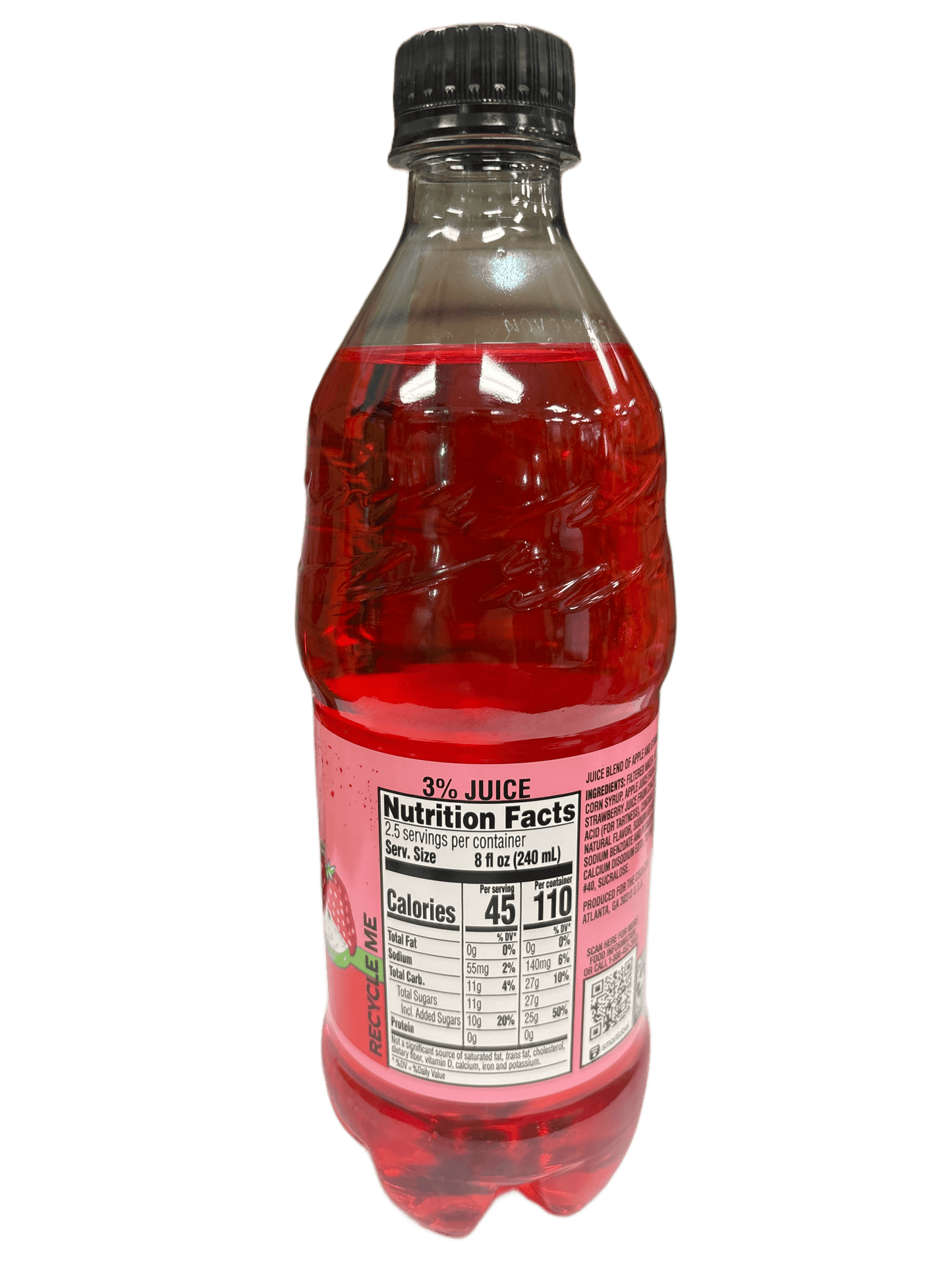 Minute Maid Acuas Frescas Strawberry 591ML - Extreme Snacks