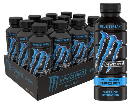 Monster Energy Hydro Super Sport Blue Streak - Extreme Snacks