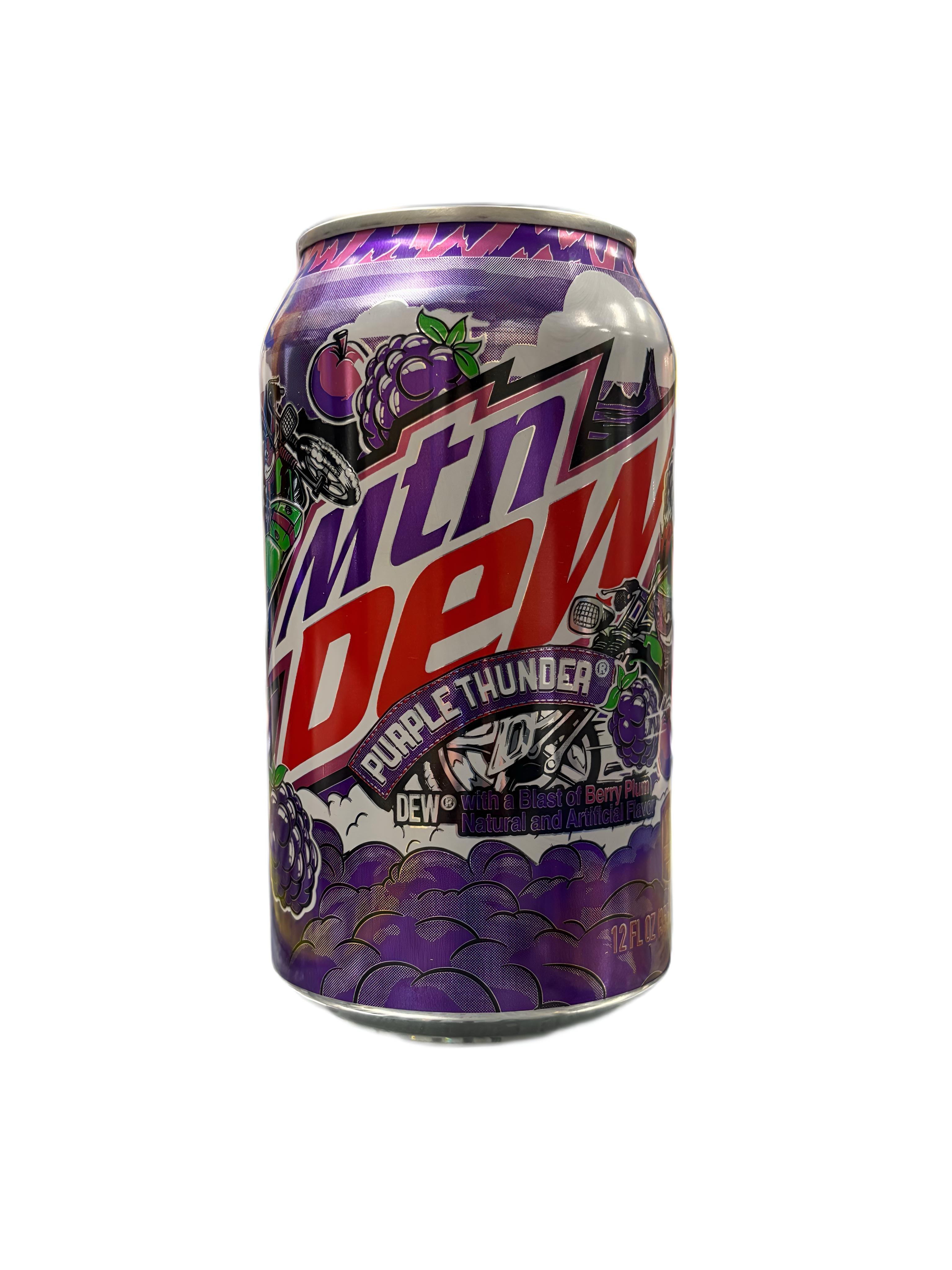 Mountain Dew Purple Thunder Can 12OZ