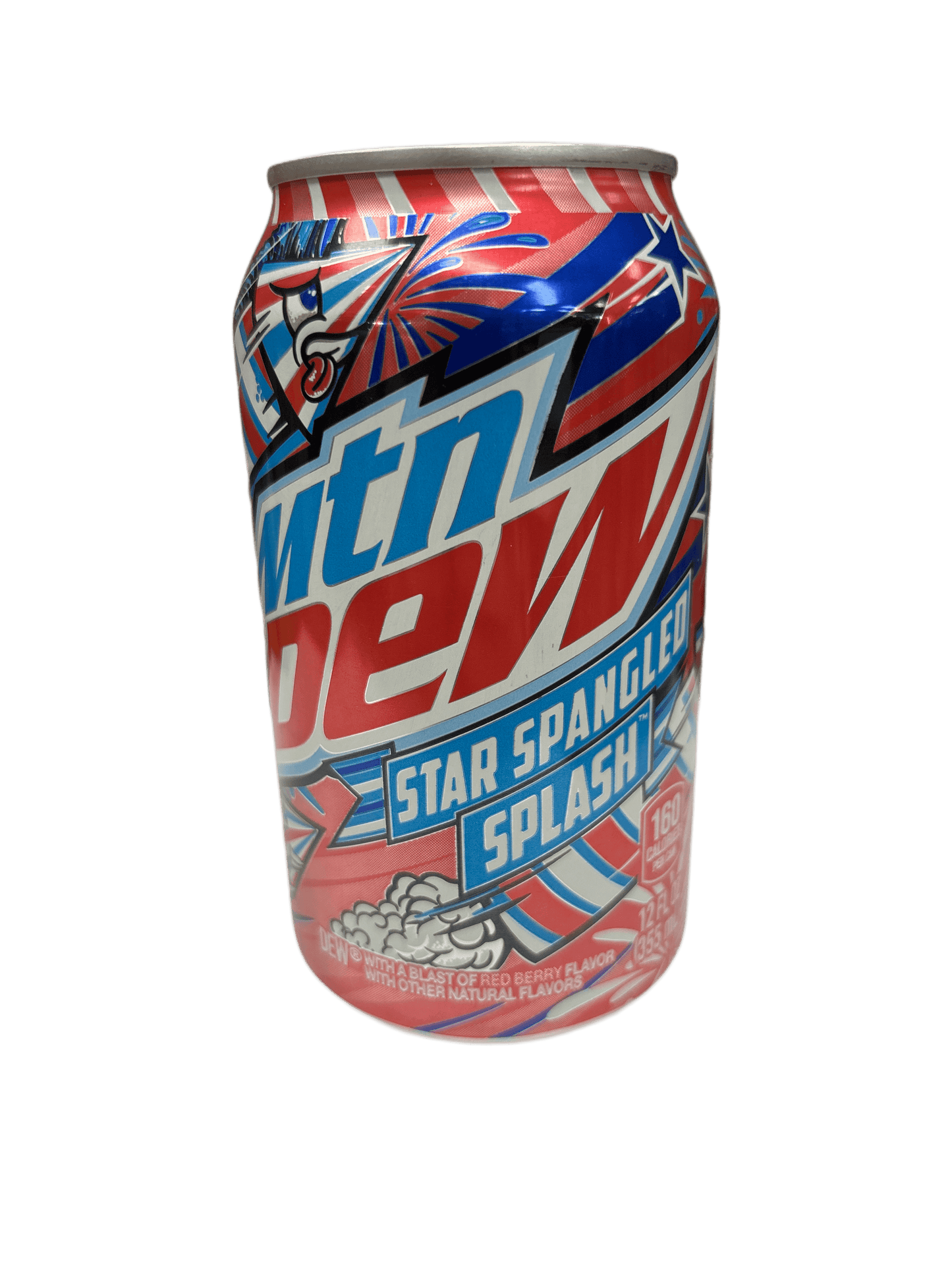 Mountain Dew Star Spangled Splash Can 355ML - Extreme Snacks