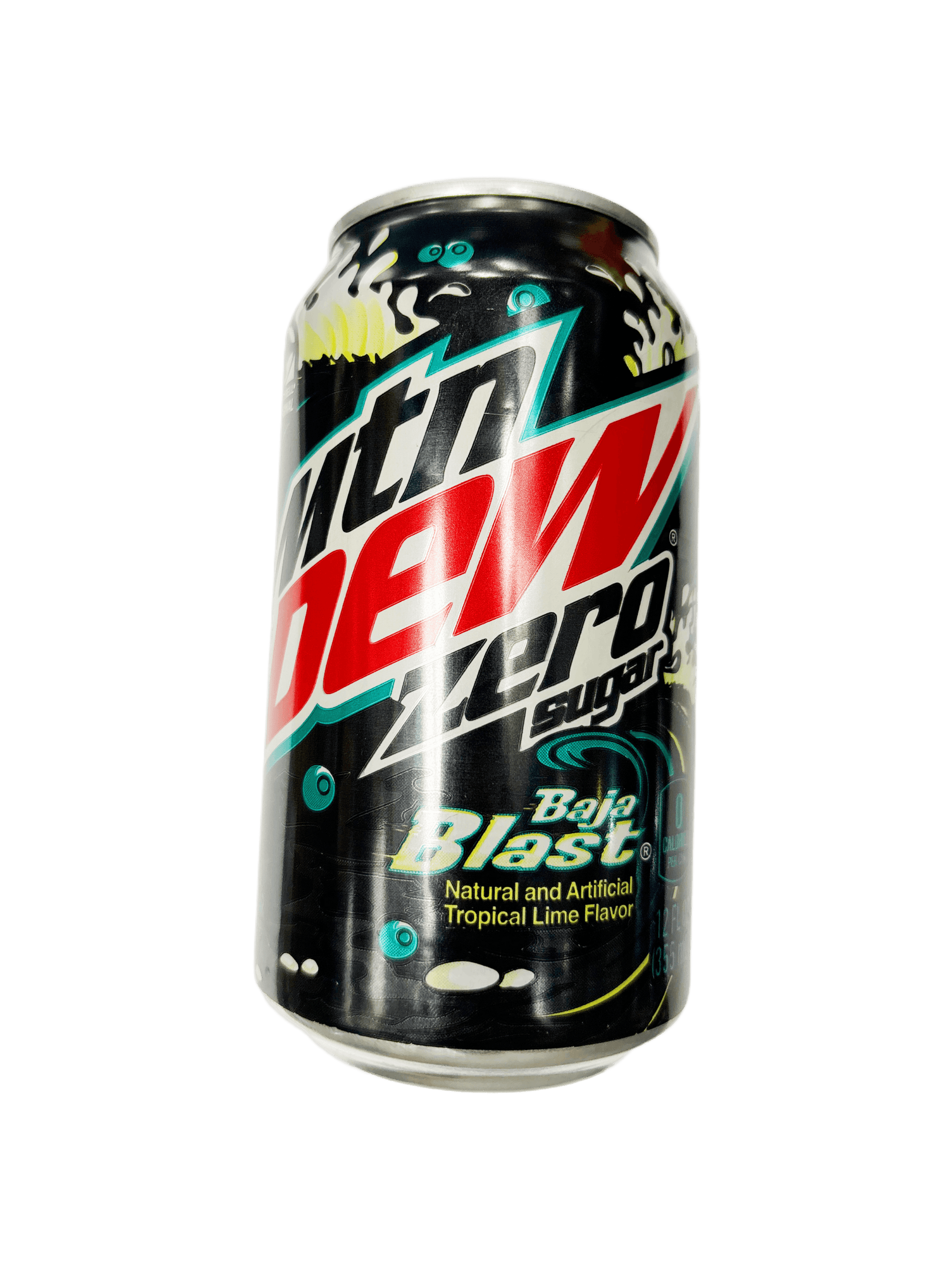 Mountain Dew Zero Sugar Baja Blast 12OZ - Extreme Snacks