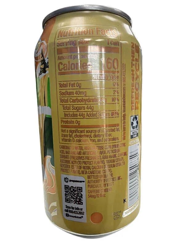 Dirty Mountain Dew Cream Soda 355ML USA | Exotic Soda