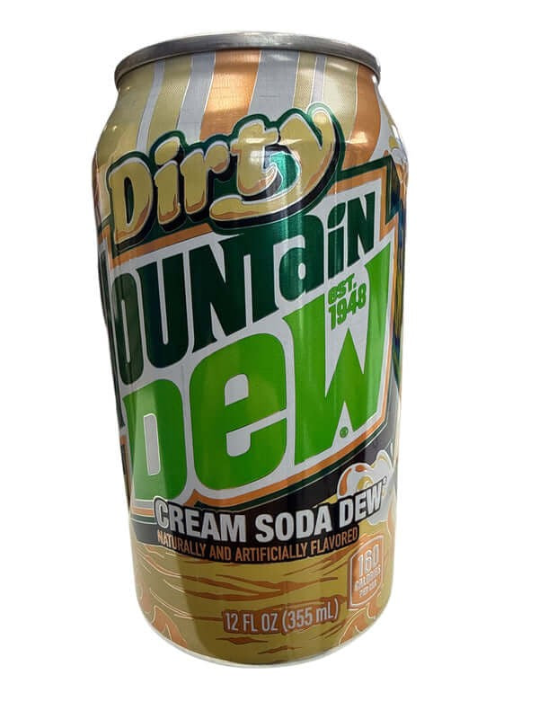 Dirty Mountain Dew Cream Soda Can 355ML - U.S Edition