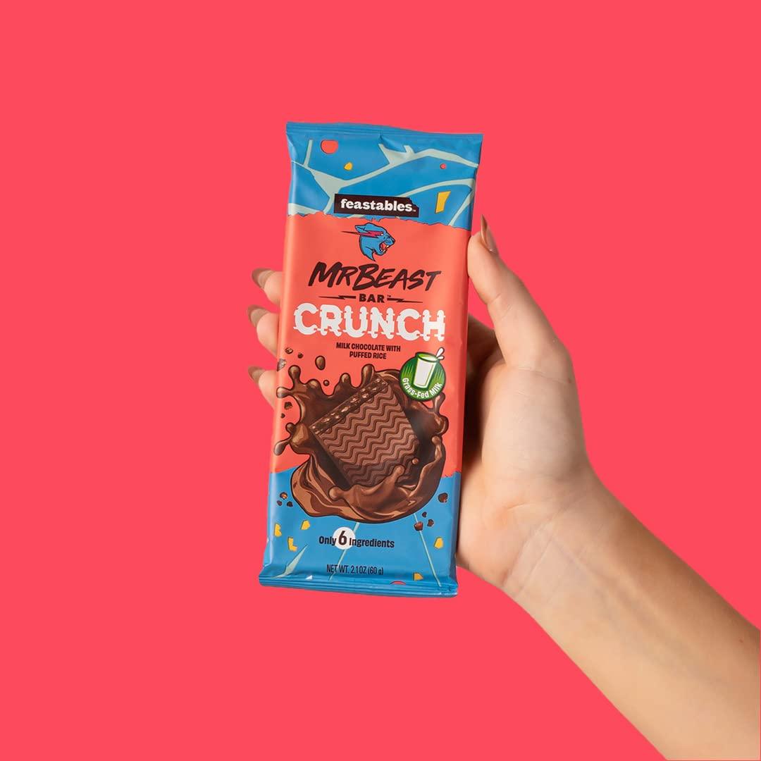 Mr. Beast CRUNCH Chocolate Bar